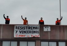 Solidaridad con los trabajadores de EBHI en huelga de hambre