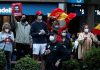 Manifestaciones reaccionarias y anti-cuarentena en los barrios pudientes de Madrid