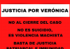 ¡Justicia por Verónica!¡No al cierre del caso!