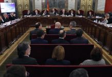 Comienza el juicio contra los líderes catalanes