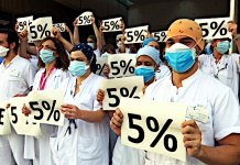 El Govern anuncia una compensación económica a las y los sanitarios mientras tumba la devolución del 5% de su salario