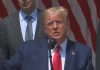Insólito: Trump dijo «hoy es un gran día para George Floyd»