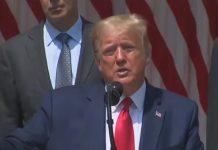 Insólito: Trump dijo «hoy es un gran día para George Floyd»