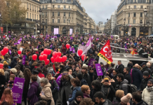Francia: Miles en las calles contra la violencia patriarcal