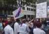 Francia: decenas de miles de trabajadores de la salud contra Macron