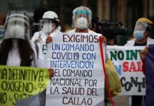 Perú: Huelga de trabajadores sanitarios exige inversión en salud y bioseguridad