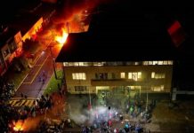 Chile: Carabineros desalojaron la toma de la municipalidad de Curacautín que mantenían comuneros mapuches