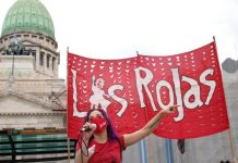 Las Rojas Argentina: Vamos por un 28S de lucha en las calles
