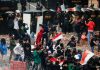 Tercer jornada de protestas masivas y huelgas en distintas ciudades de Indonesia