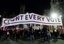 Estados Unidos: las calles exigen «¡cuenten cada voto!»