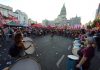 Bandera, bombo y redo: Las Rojas Argentina en la vigilia por el aborto legal