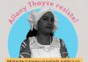 Allany Thayze, activista transexual del PSOL exiliada en Europa, en condiciones de vida precarias