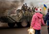 Fuera las manos de la OTAN y Rusia, libre autodeterminación del pueblo ucraniano